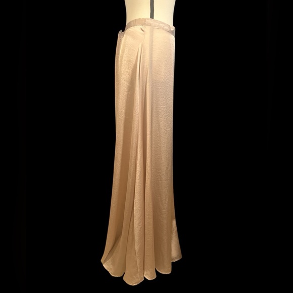 Taylor & Sage Elegant Blush Pink Maxi Skirt - Picture 3 of 5